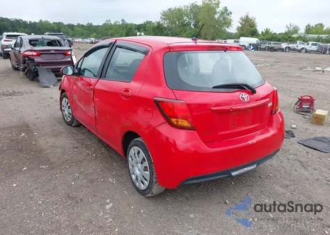 2016 Toyota Yaris L из США, поврежденный, VIN VNKKTUD39GA062729